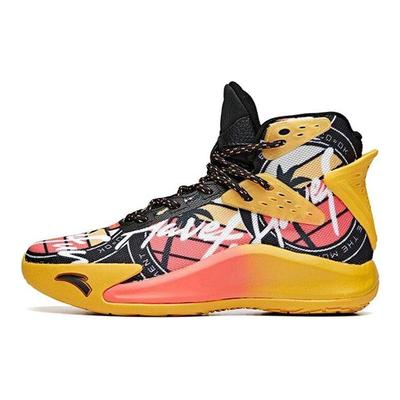 Sapatos Casuais Confortáveis Versáteis Antiderrapantes Absorventes de Choque Resistentes ao Desgaste Respiráveis para Crianças Sapatos Casuais para Crianças Preto Laranja Vermelho 312031116-3