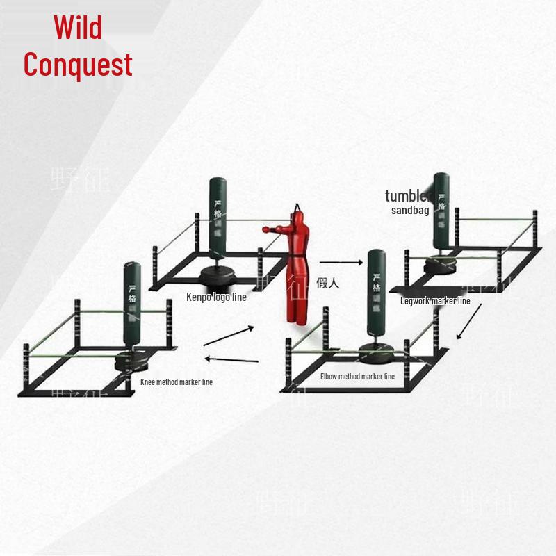 Yezheng Combat Skills Training Tumbler Sandbag System