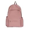 Schoolbag Japanese leisure large capacity ins wind travel backpack new trendy Korean version solid color simple student backpack
