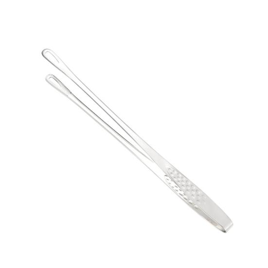 Food Tongs Food Clip Food Grade Heat-resistant No Odor Anti-deformed Smooth Edge Stainless Comfortable Grip Anti-slip