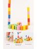 Montessori Color Sorting Pegs: Wooden Puzzle Game for Ages 2-3, Enhances Logical Thinking