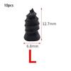 Motorcycle E-Bike Tubeless Tire Repair Kit Mushroom Head Puncture Plug Sticks Quick Permanent Fix Tool for Puncture 10/30 Pcs