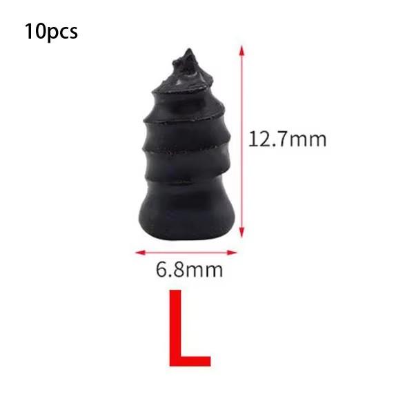 Motorcycle E-Bike Tubeless Tire Repair Kit Mushroom Head Puncture Plug Sticks Quick Permanent Fix Tool for Puncture 10/30 Pcs