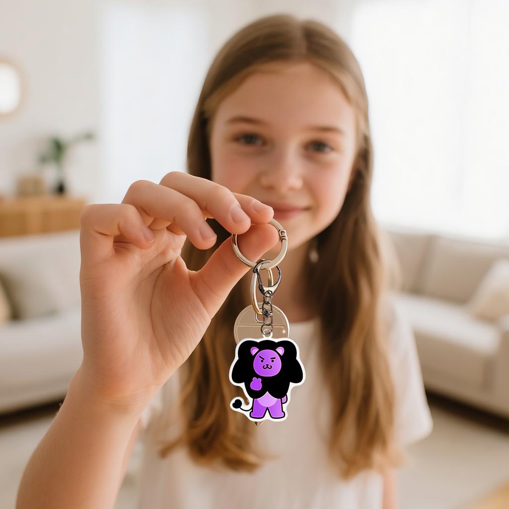 Well-known Anime Boy Group Keychain, Collectible Pendant, Collectible, Suitable For Star Purchase