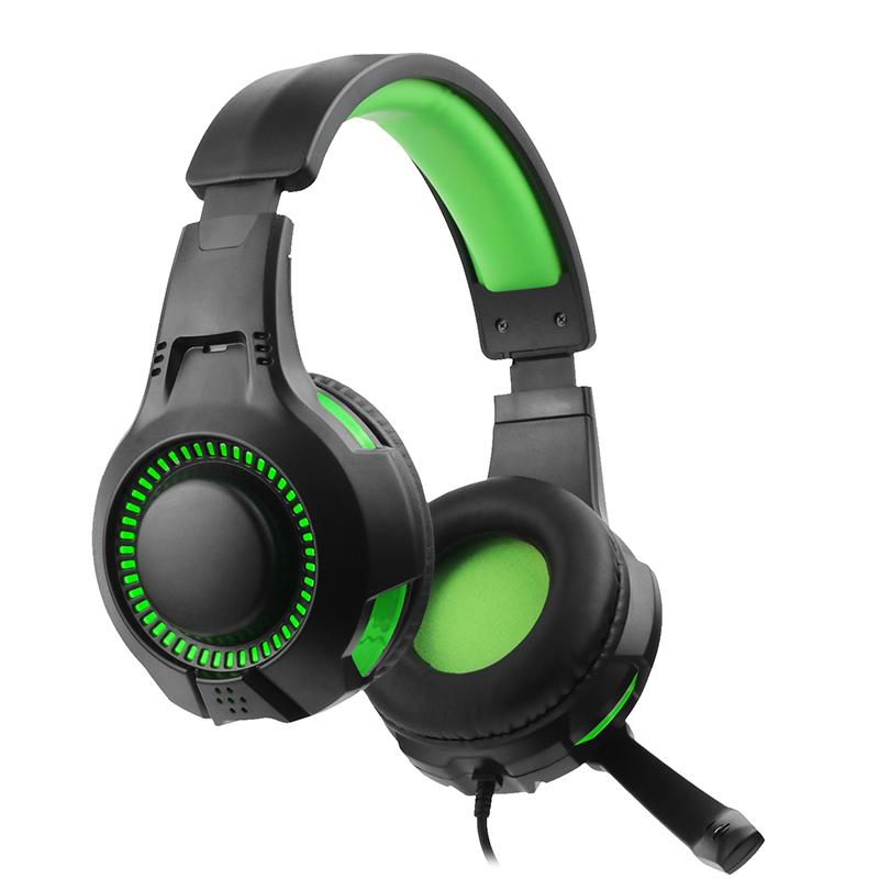 Usb Rgb Light Gaming Headset Headphones With Microphone For Pc Computer For Xbox One Professional Gamer Surround Sound Rgb Light