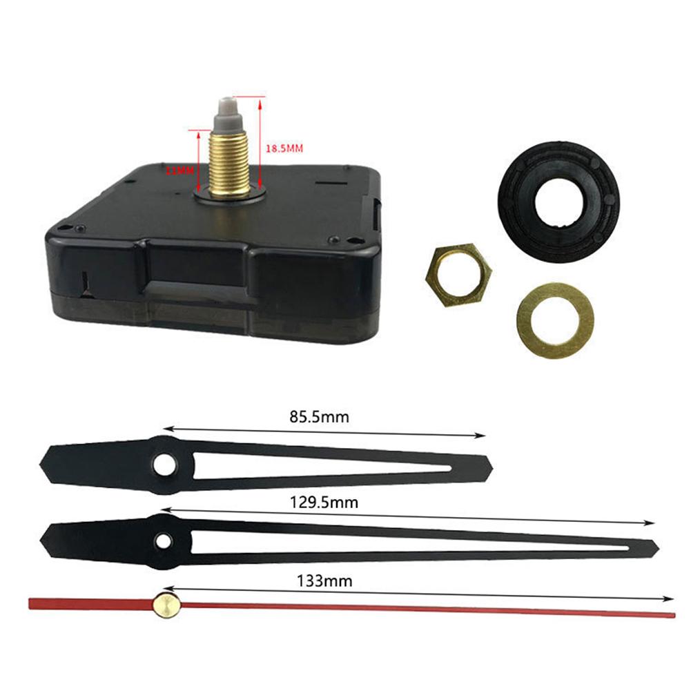 Sun Super Long Shaft Movement Silent DIY Wall Clock Mechanism Core 28mm Quartz Central Movement Parts Cross Stitch Frame