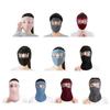 Winter Cycling Fleece Face Guard with Goggles Men Women Cold Weather Outdoor Clear Vision Windproof Antifog Goggle Thermal Full Face Guard