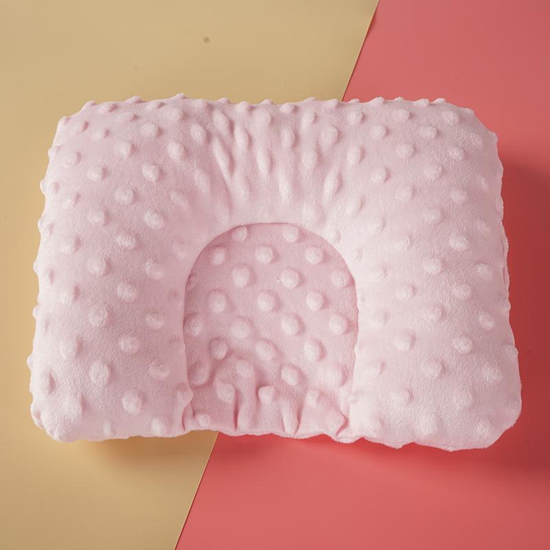 

Подушка для малышей Anti Roll, форма для сна, позиционер для малышей, подушка для защиты головы новорожденного, детское постельное белье Almohadas розовый