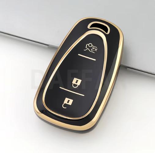 3 Buttons TPU Car Remote Key Case Cover for Chevrolet Onix Turbo Cruze Orlando Trax Tracker Trailblazer Equinox Malibu Bolt
