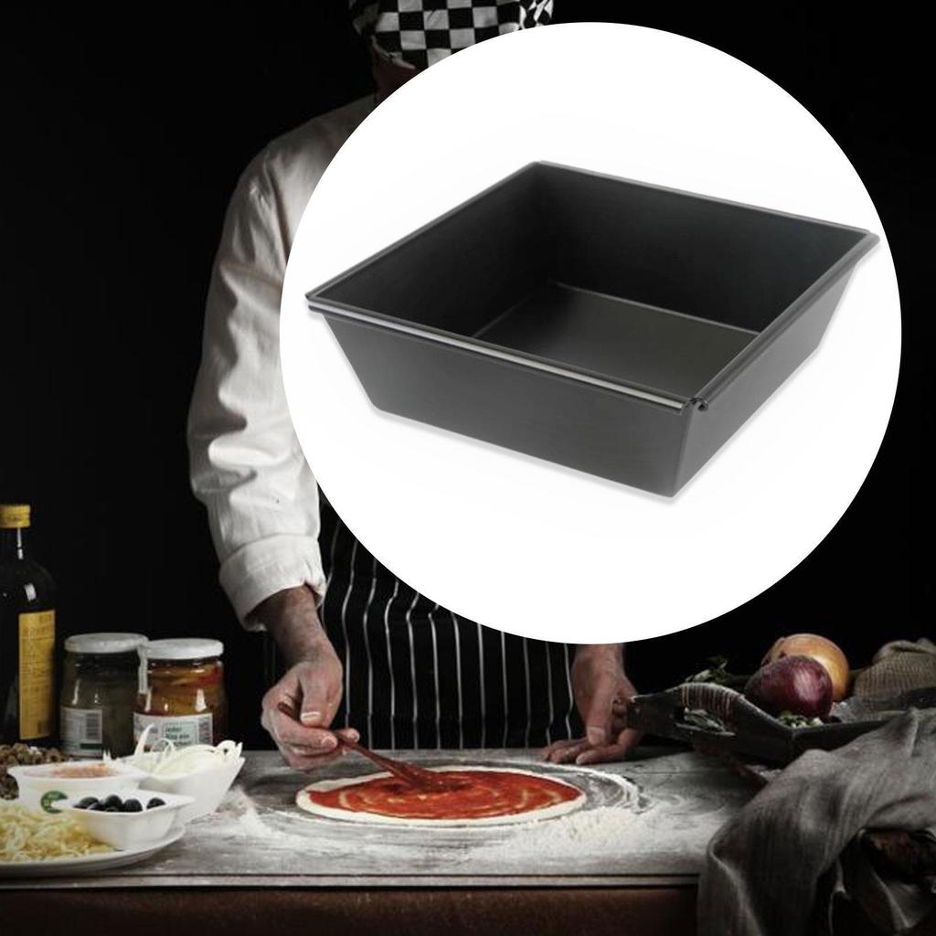 Pizzablech, Tiefer Teller, Hochwertige Aluminiumlegierung