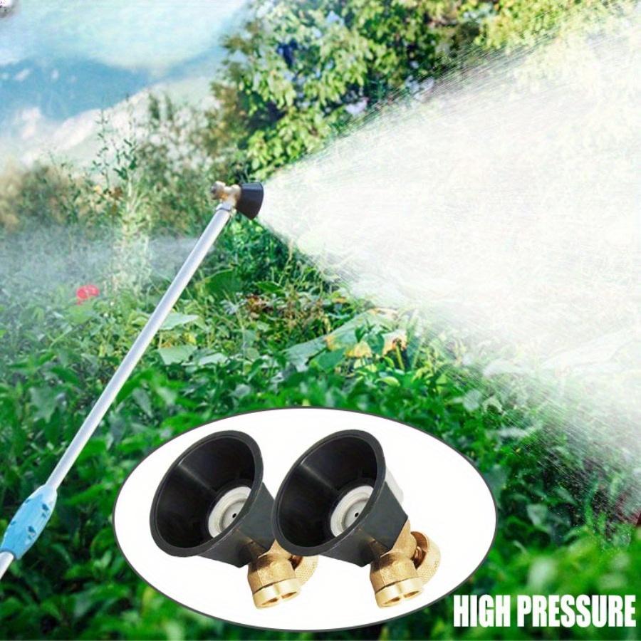 1PCS /2PCS Nozzle Agricultural Atomization Adjustable Nozzle Black Whirlwind Agricultural Sprinkler Head Garden Tool