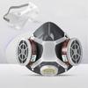 Painting Gas Mask Respirator Set Dual Charcoal Filters Spray Chemical Industry Pesticide Anti Fog Glasses Protective Masks