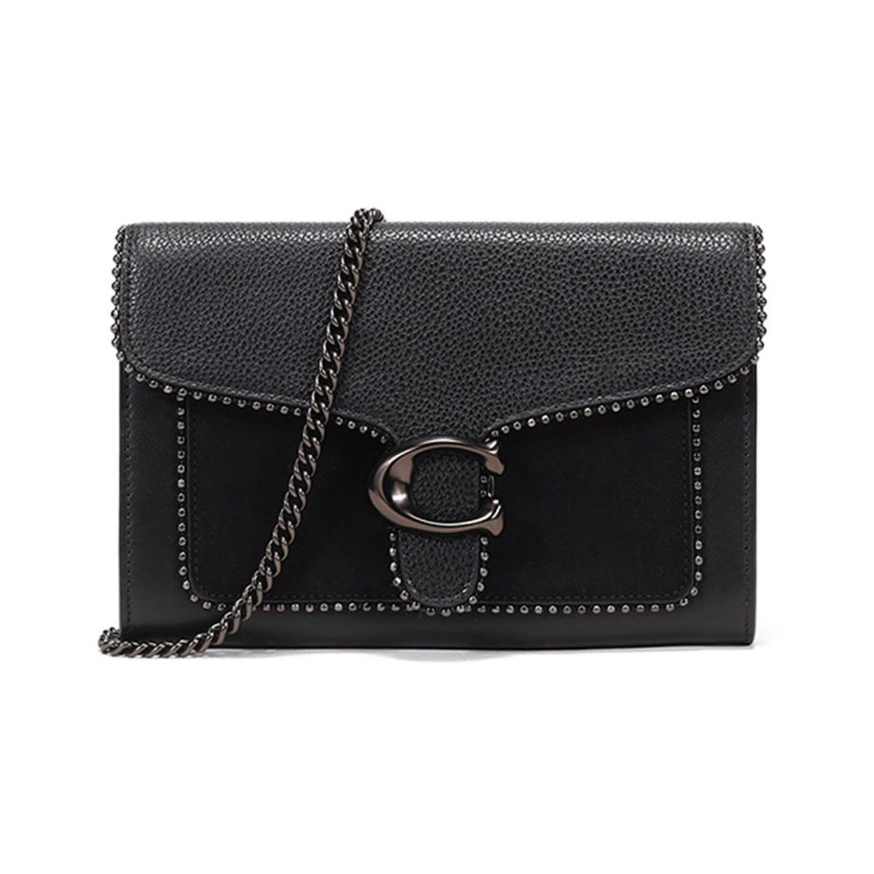 

Coach 6908 V5BLK Classic Leather Crossbody Bag Women Daily Casual Use Basic Set (Bag+Dust Bag)