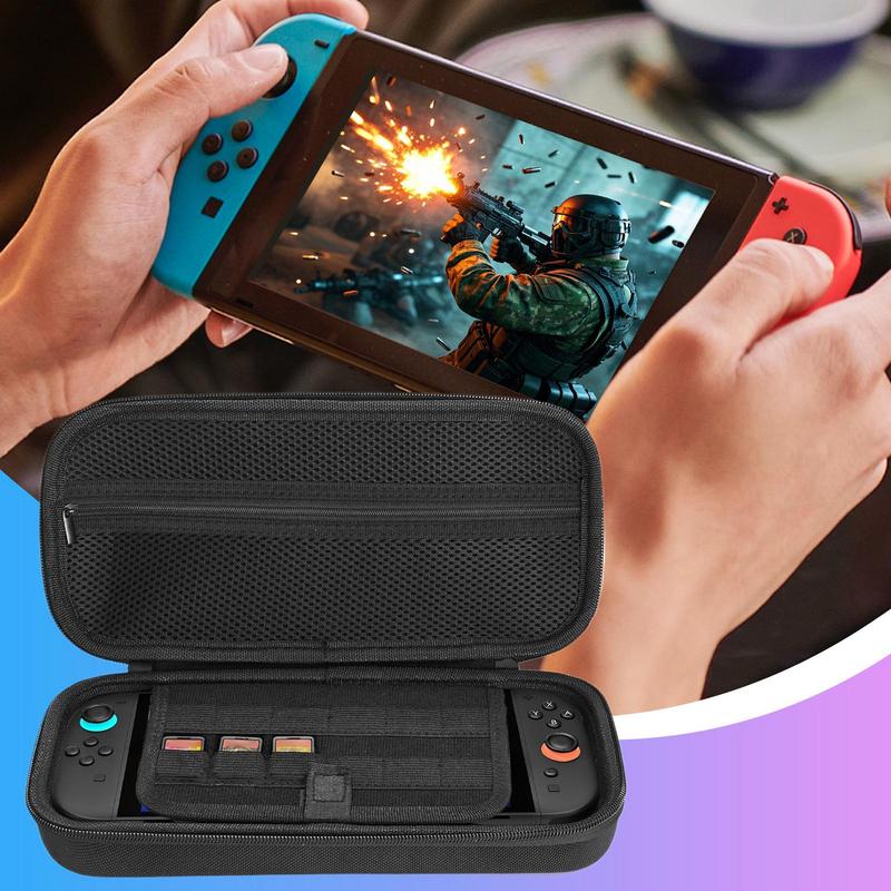 Carrying Case For Games Eva Carry Bag For Consoles Shockproof Travel Storage Pouch With Button Protection Large Capacity Slim