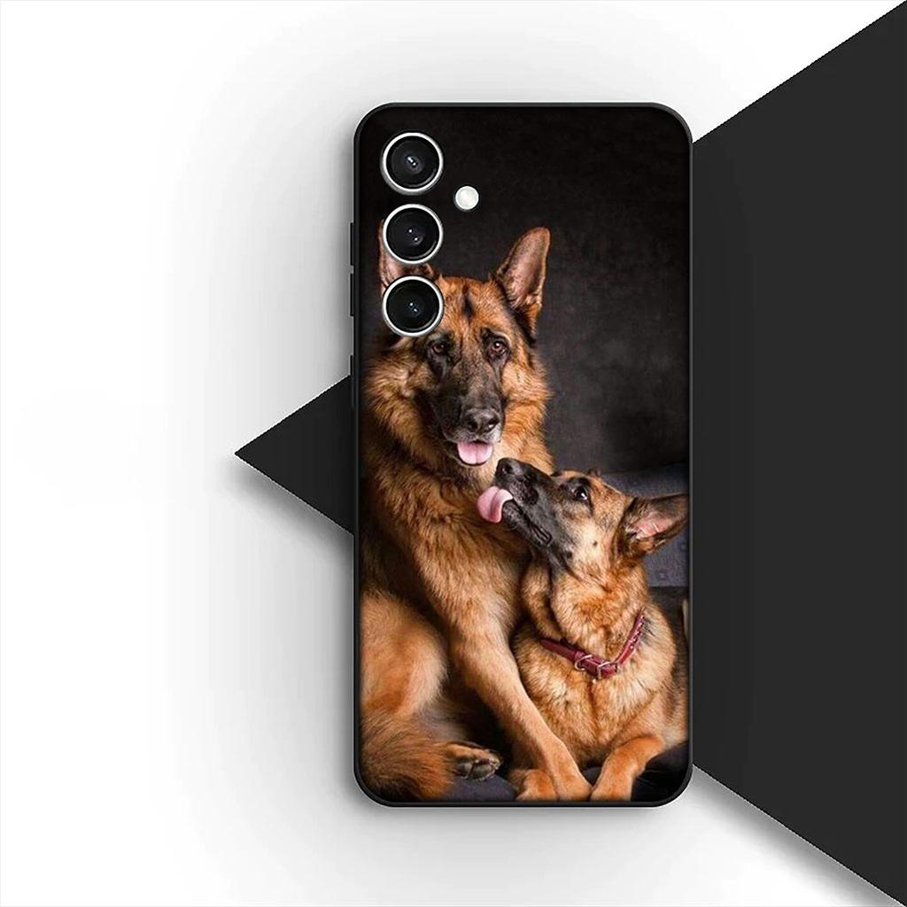 Cover German Shepherd Dog for Motorola Moto G86 G57 G67 G24 G15 G54 Power G13 G14 G34 G35 G45 G60 G53 G55 G64 G75 G72 Phone Case
