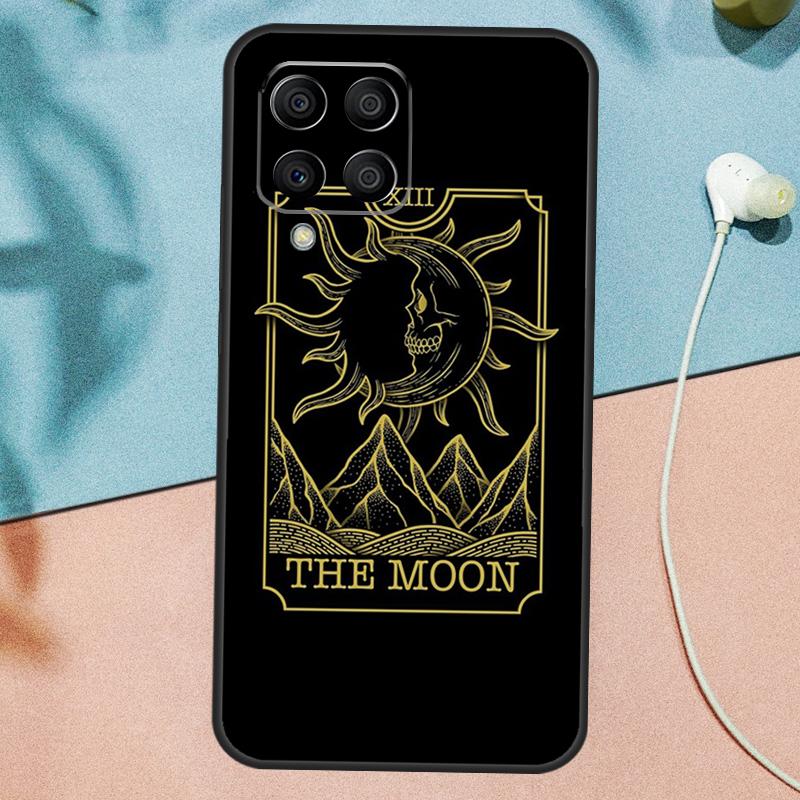 Tarot Moon Case For Samsung Galaxy M31 M11 M21 M14 M34 M54 M12 M32 M52 M15 M13 M16 M36 M56 M53 M35 M55
