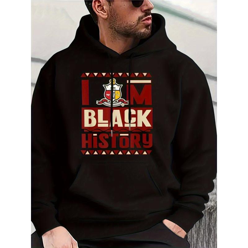 Soft Touch Polyester Men s Casual Hoodie Lightweight Comfortable Spring Fall Outdoor XXL чёрный