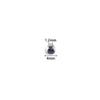 4mm Transparent Dyed Core Glass Seed Beads for DIY Bracelets, 450g Bag