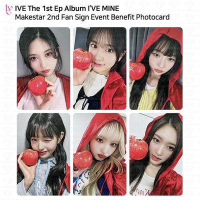 The 1st Ep Album I'VE MINE Makestar 2nd Fan Sign Event Benefit Photocard