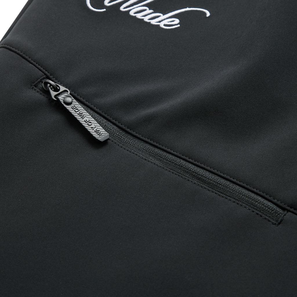 Li Ning Basketball Series Casual Loose Mid Waist Knitted Sports Pants Men bottoms Black AYKU139-1