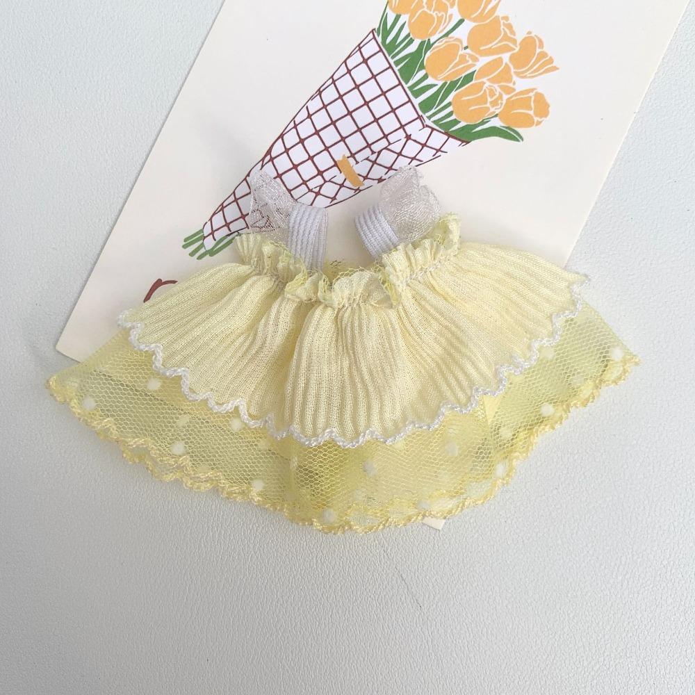 Cotton Princess Dress Plush Dolls Clothes for 15cm Cotton Doll/EXO Idol Dolls Clothes Decoration