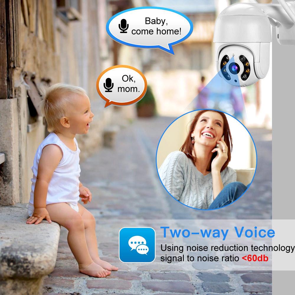 SuperSee 360° HD Waterproof WiFi Camera - 5MP Wireless Remote Monitoring