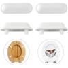 Noise Reduction Toilet Seat Bumpers Toilet Lid Buffers