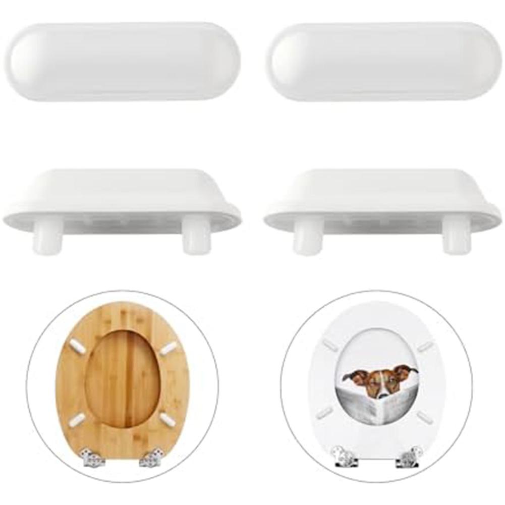 Toilet Seat Bumpers Toilet Lid Buffers Shock Absorbing