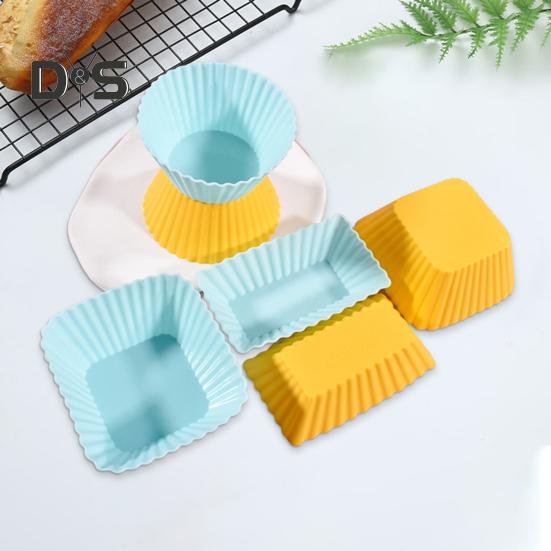 

12шт легкие вкладыши для кексов пищевые надежные многоразовые вкладыши для кексов