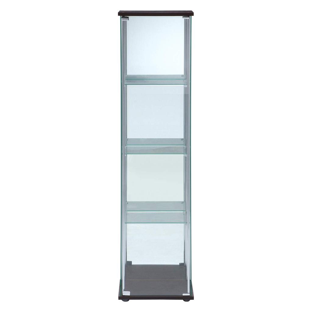 Fuji Boeki Collection Koffer, Figurenkoffer, 4 Etagen, Breite x Tiefe x Höhe 162 cm, braune Rückspiegelmontage, Produkt 96046, 42,5 36,5 [2 Verpackungen]