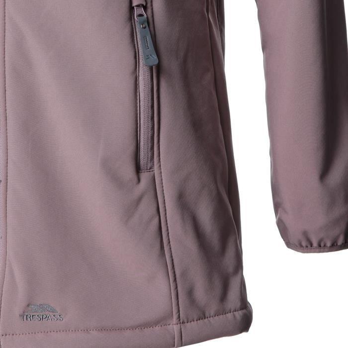 trespass purple coat