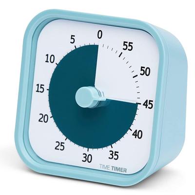 Time Timer MOD Home Edition Lern-Timer, Seeblau, 9cm, 60-Minuten Lernalarm, TTM9-HLB-W