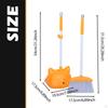 Kids Broom and Dustpan Set Cleaning Toys Little Housekeeping Helper Small for
