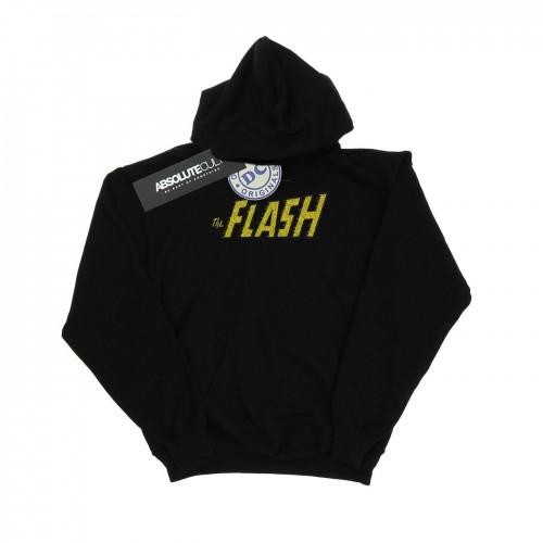 DC Comics Womens/Ladies Flash Crackle Logo Hoodie