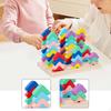 Wooden Sorting Stacking Toy Interactive Board Game Educational Toys for
