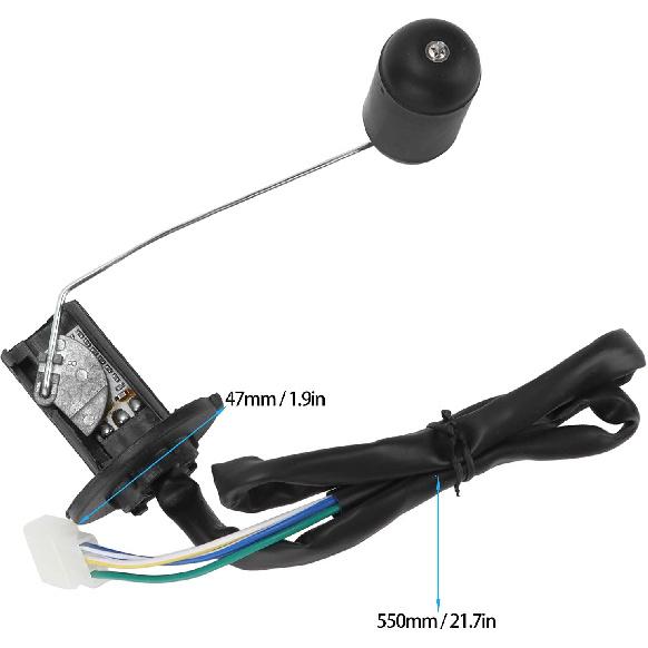 

3-Pin Plug Fuel Tank Float Sensor Sending Unit Replacement for GY6 150 150cc Chinese Scooter Moped