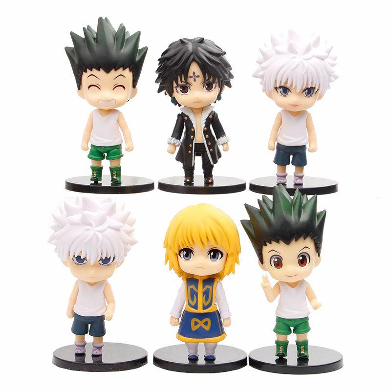 Hunter X Hunter Anime Killua 6 Pcs Detailed Figures For Kids And Collectors