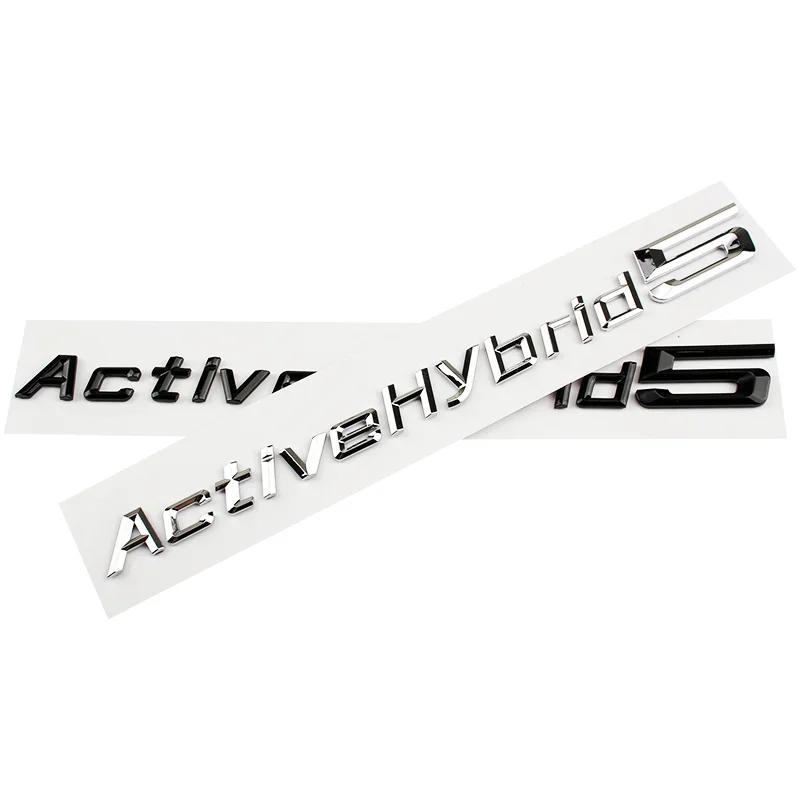 3D ABS Active hybrid 3 5 7 Car Tail Trunk Labels Emblem Badge Stickers