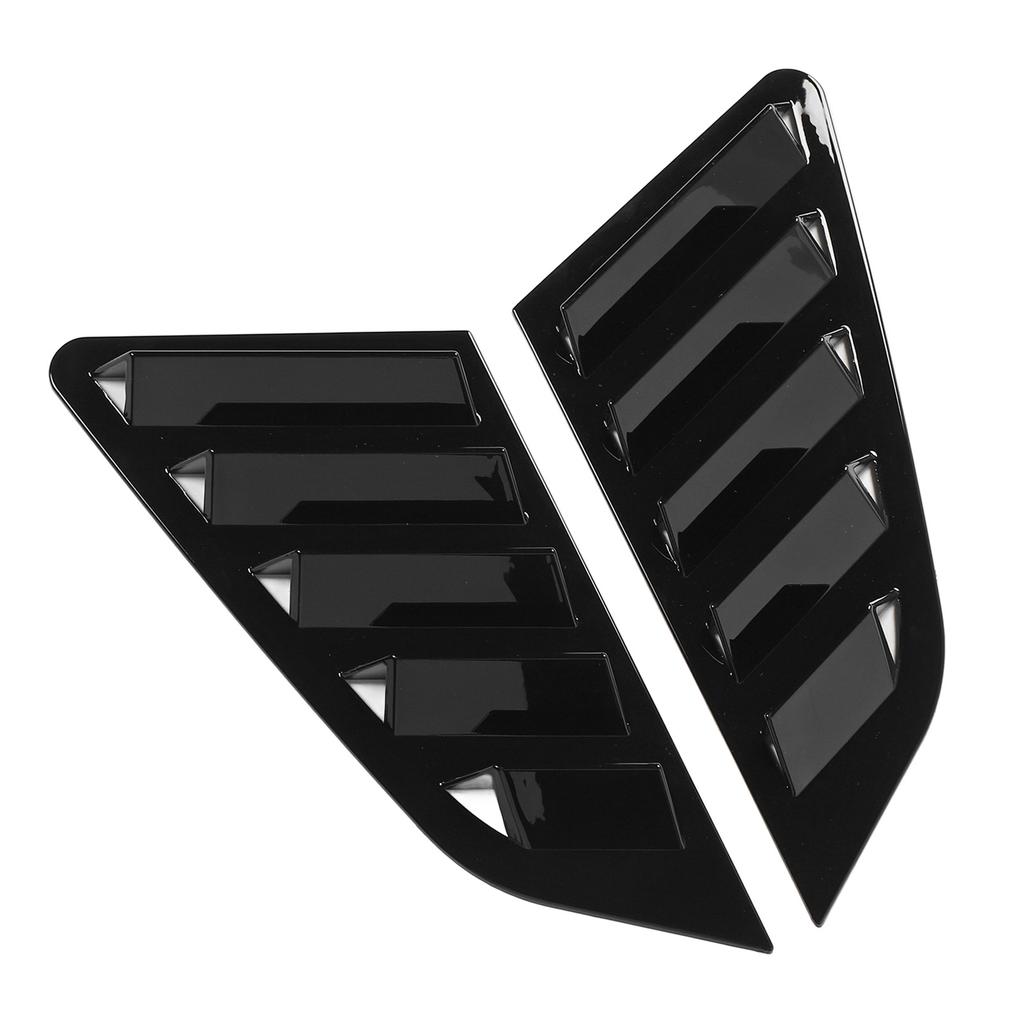 P  of Rear Window Louver Cover Sturdy ABS Left Right Side Window Shutter Cover Trim for     8Y Hatchback