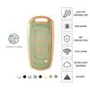 3 Buttons TPU Car Flip Key Case Cover Shell For Geely Atlas Boyue NL3 EX7 SUV GT GC9 Emgrand X7 Borui Auto Holder Accessories