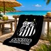 Powerful Football Crest Design Printed Microfiber Beach Towel, Soft And Absorbent, Quick-Dry, Ideal for Summer Travel, Beach Essential, Swimming Pool