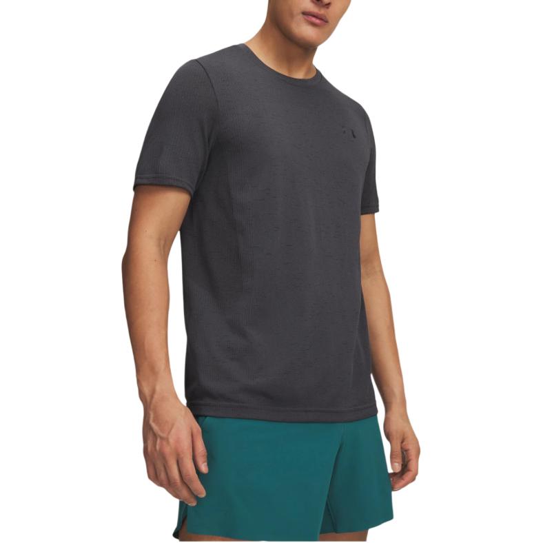 

Under Armour Solid Color Short Sleeve T-Shirt Men tops 1382801-026 M