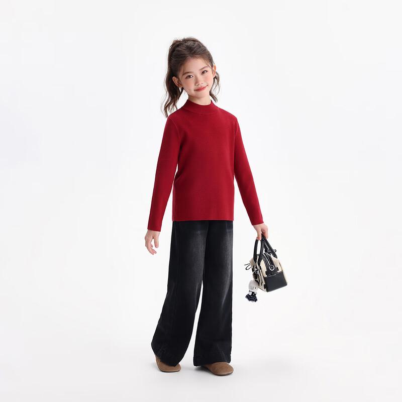 Girls' Essential Pullover Knit Sweater