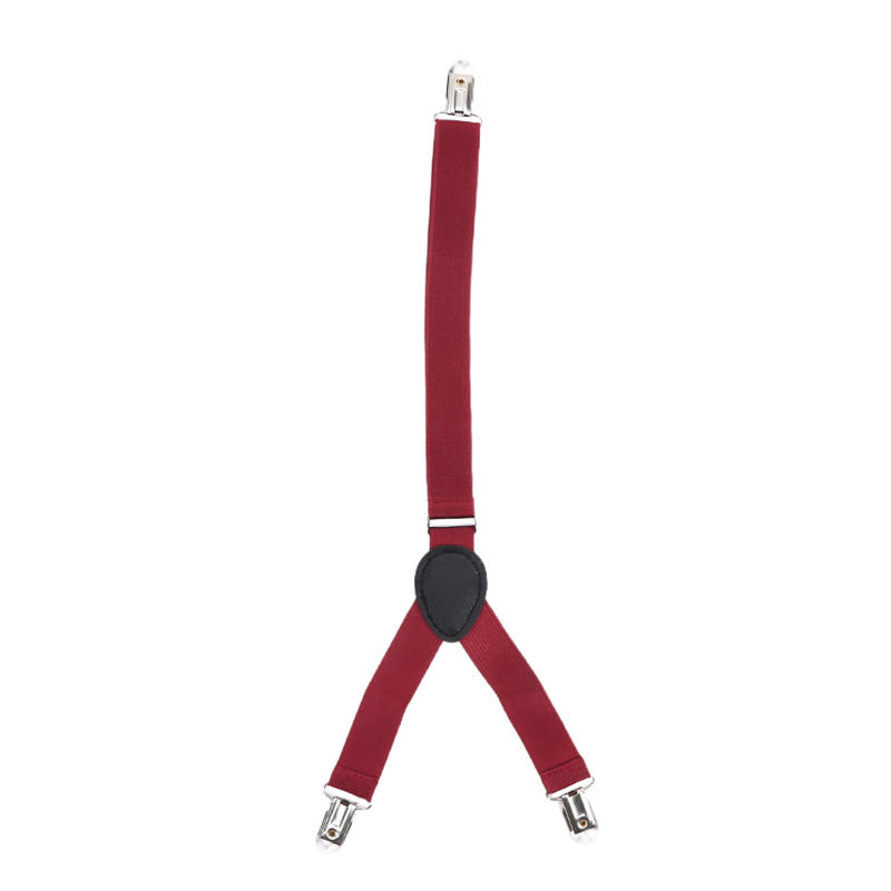 Herren Y-förmige Hängesocken Hemdclip Anzugoberteil Anti-Falten und Anti-Rutsch Verlängerter Hemdclip Y-förmiger Hängesocken Hemdclip