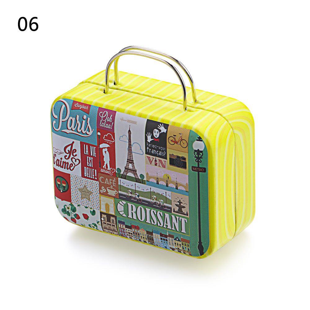 Fashion Steel High Quality Suitcase False Eyelashes Box Mink Lash Tray Eyelash Package