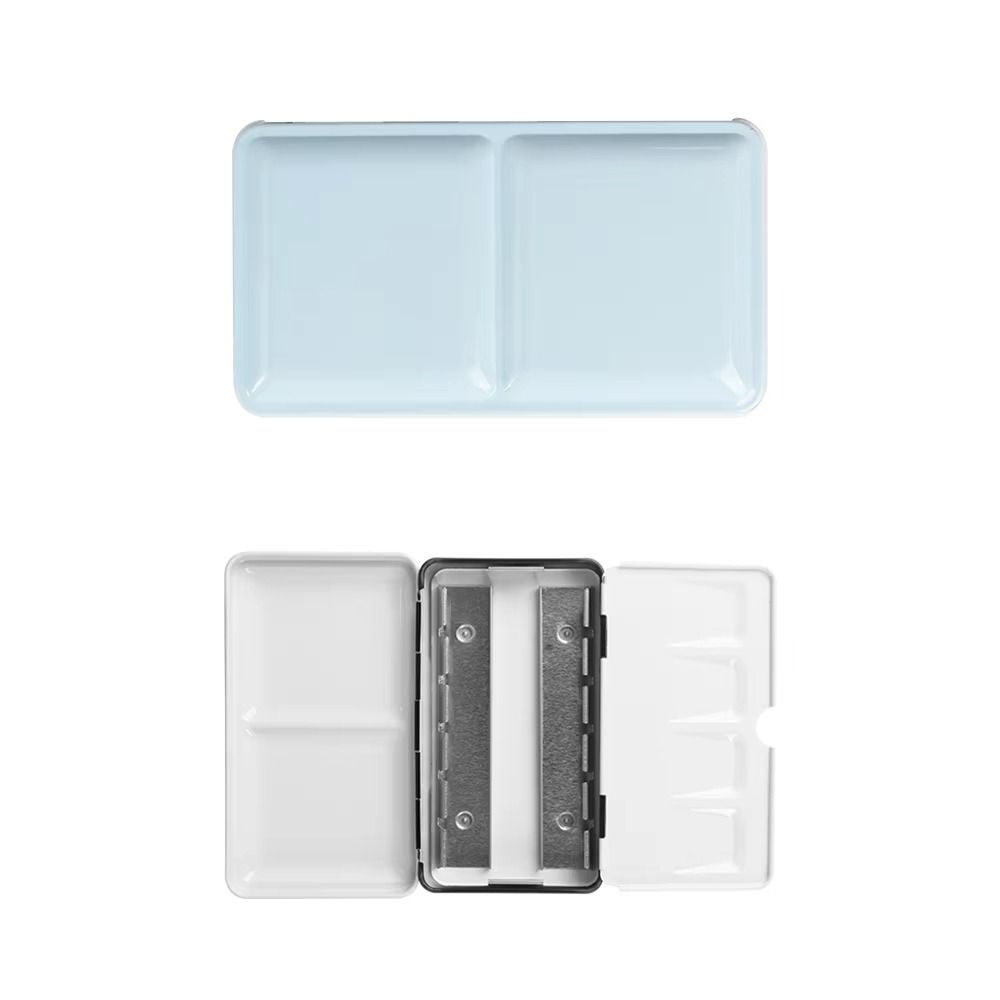 Empty Watercolor Storage Half Pans Watercolor Paint Box Multi-function Painting Box  Student