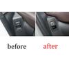 For BMW X3 G01 X4 2018- Carbon Fiber Rear Seat Button Switch Cover Trim 2PCS