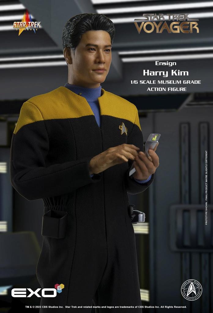 Action Figure Star Voyager Ensign Harry Kim 1/6 Hyper-Realistic Trek