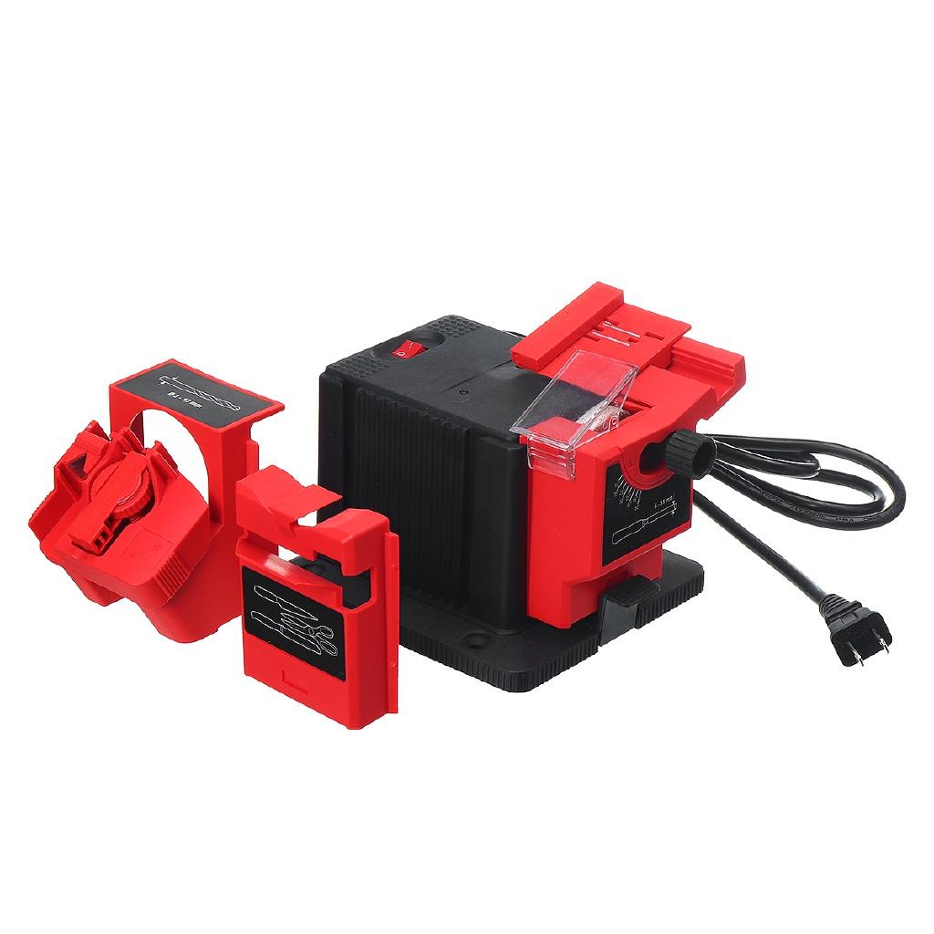 65W Multifunction Electric Knife Sharpener Drill Sharpening Machine Knife And Scissor Sharpener Household Grinding Tool
