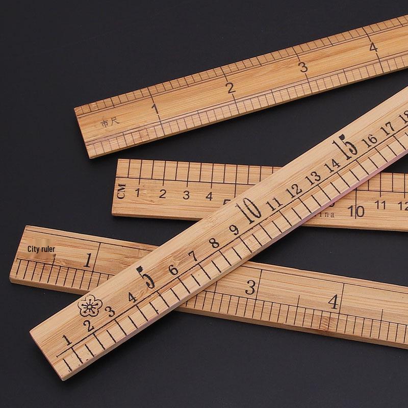 Bamboo 30cm Ruler for Sewing and Tailoring